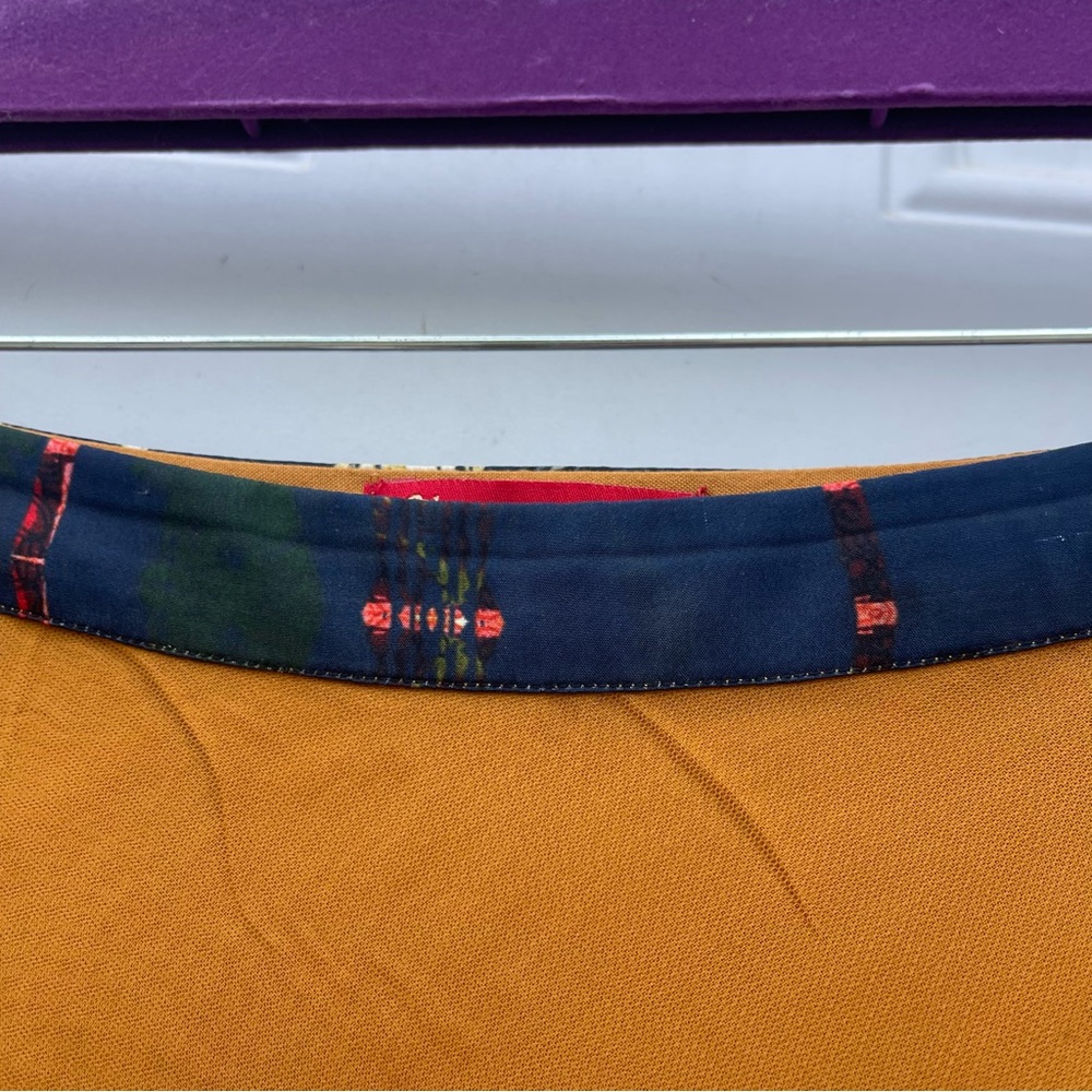 Anthropologie Bhanuni By Jyoti Sita Tulle orange beaded floral boho skirt - Picture 5 of 6